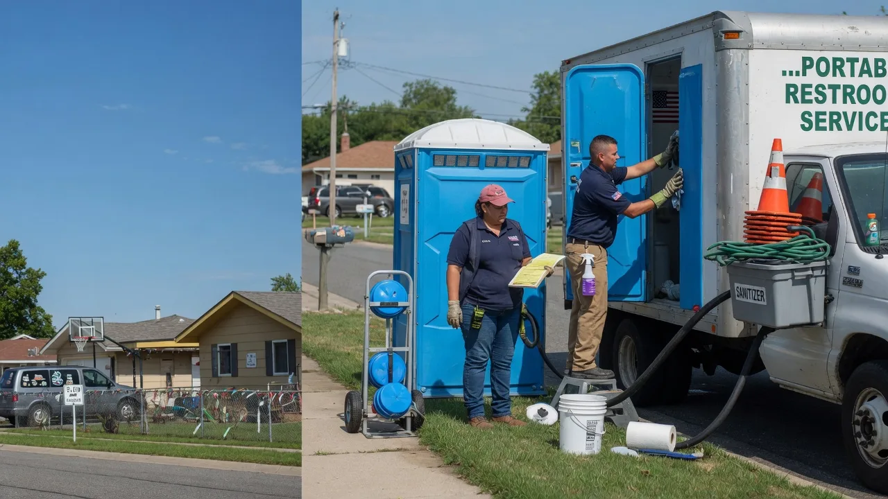 Portable Toilet Rental in Chesterville, OH near me